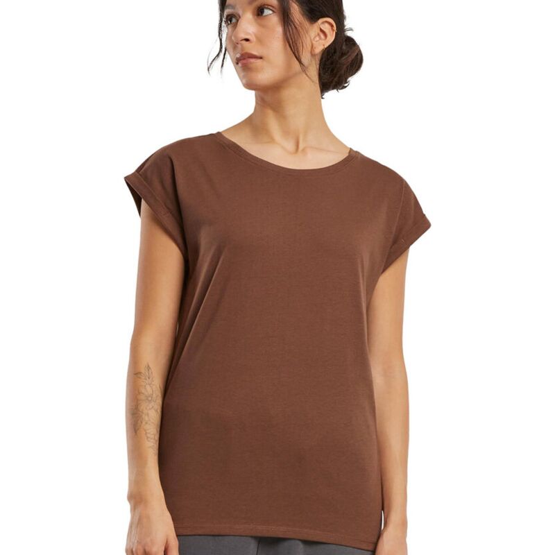 Women's extended shoulder tee Thumbnail