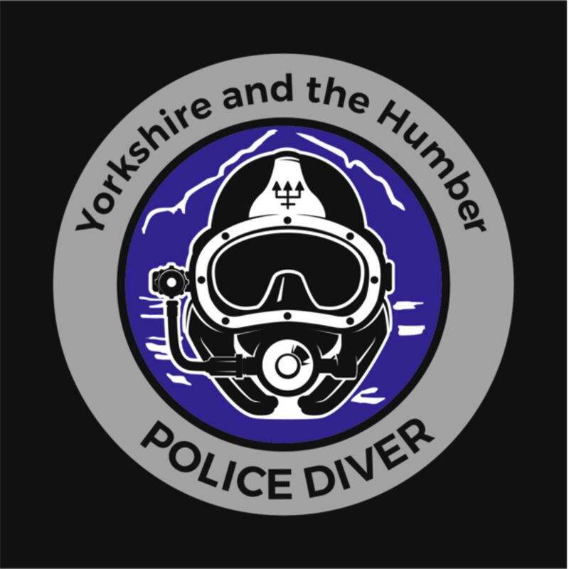 Police Diver Badge Patch  Thumbnail