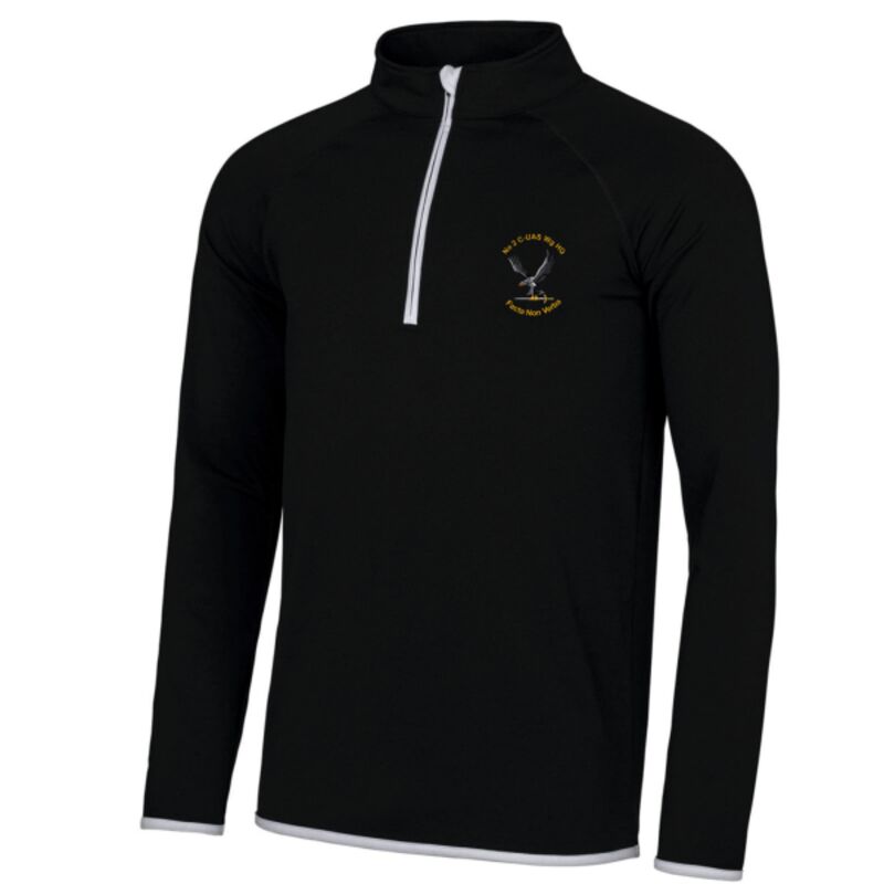 No 2 C-UAS Wg HQ 1/2 Zip Sweatshirt With Personalised Name Thumbnail
