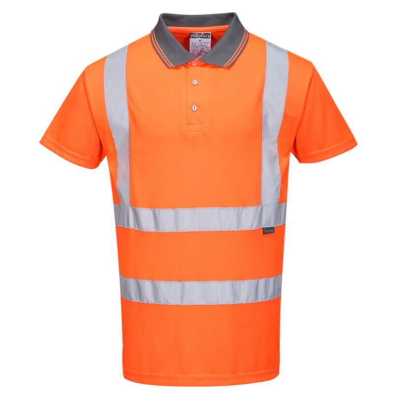Portwest Hi-Vis Polo Shirt S/S Thumbnail