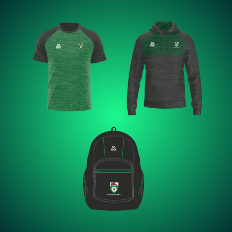 Beverley RUFC T-Shirt/Hoodie/Bag Bundle Thumbnail